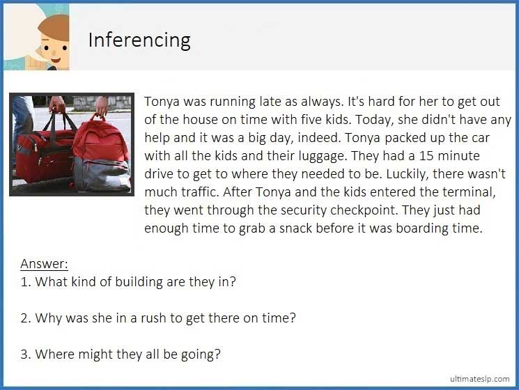 Multiple Meaning Context Clues Wh questions