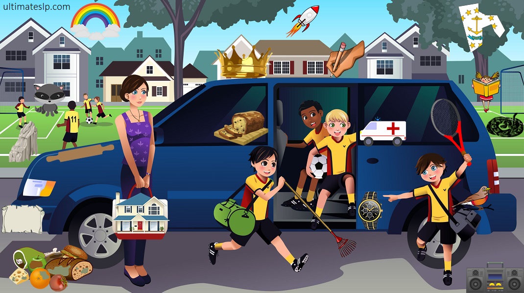 What’s Wrong Picture with Initial R Words Outdoor Scene - Ultimate SLP