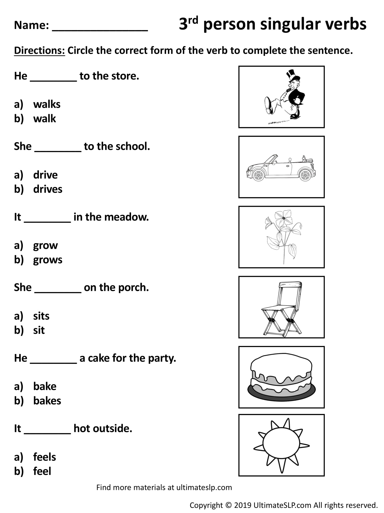 homework singular form