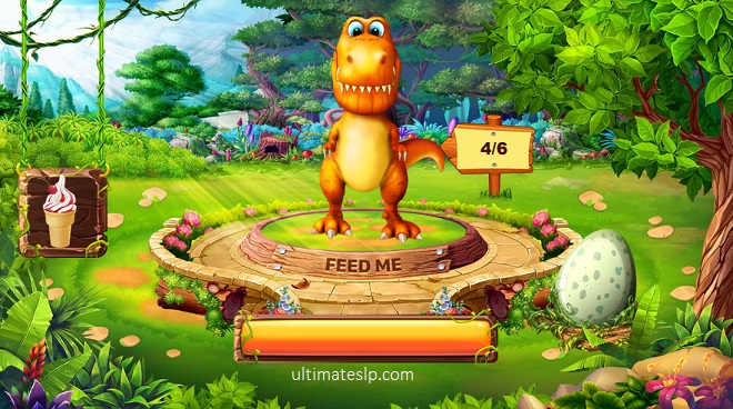 Feed Dino Articulation and Language Game - Ultimate SLP