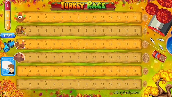 Turkey Race Board Game With All Card Decks Ultimate SLP