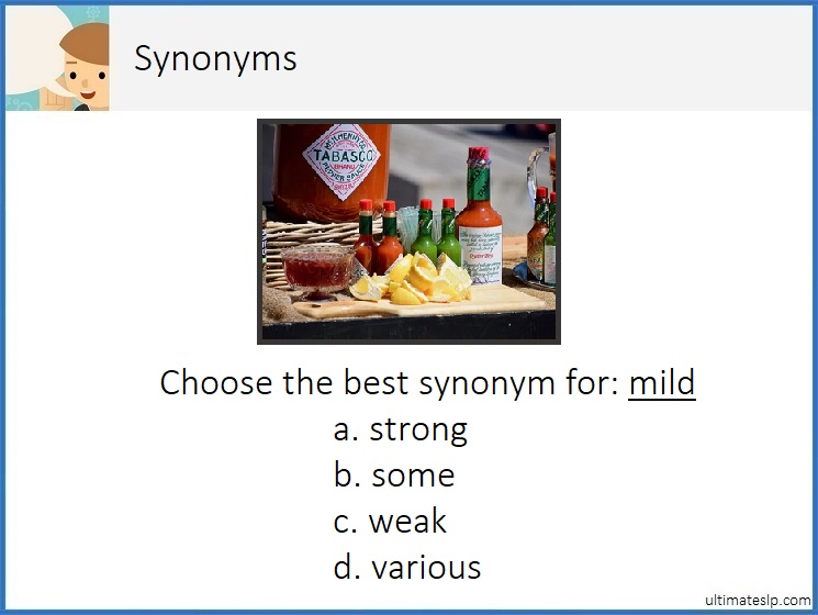 Synonyms Level 2 Cards Ultimate SLP