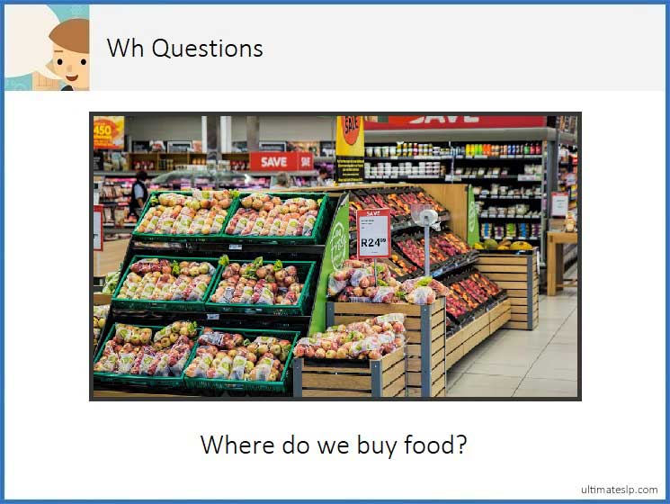 Wh- Question Cards (who, what, where, when) - Ultimate SLP